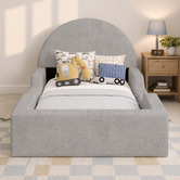 Chiswick Living Benny Upholstered Low-Profile Bed Frame