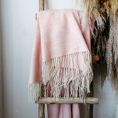 Capeview Interiors Kensington Merino Wool &amp; Cashmere Throw Rug