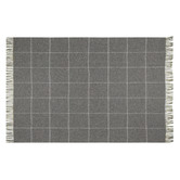 Capeview Interiors Check Brighton New Zealand Wool Throw Rug