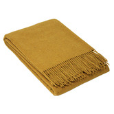 Capeview Interiors Oxford Wool-Blend Throw Blanket