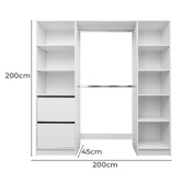 Capeview Interiors Basel Classic Built-In Wardrobe