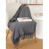 Capeview Interiors Paddington Fine Merino Wool-Blend Throw Rug