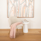 Capeview Interiors Oxford Wool-Blend Throw Blanket