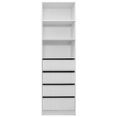 Capeview Interiors Malmo Fluted Built-In Wardrobe