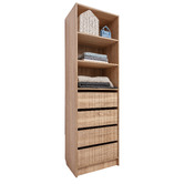 Capeview Interiors Malmo Fluted Built-In Wardrobe