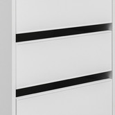 Capeview Interiors Malmo Slim Shaker Shelf Wardrobe