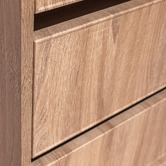 Capeview Interiors Malmo Slim Shaker Shelf Wardrobe