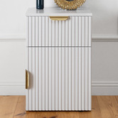 Capeview Interiors Brunswick Fluted Bedside Table