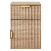 Capeview Interiors Brunswick Fluted Bedside Table
