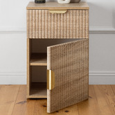 Capeview Interiors Brunswick Fluted Bedside Table