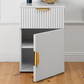 Capeview Interiors Brunswick Fluted Bedside Table