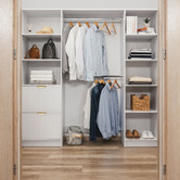 Capeview Interiors Astoria VJ Panel Walk-In Wardrobe