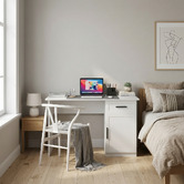Capeview Interiors Bekston Desk with Oval Handles