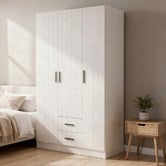 Capeview Interiors Flasco 3 Door 2 Drawer Wardrobe