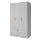 Capeview Interiors Tomus 3 Door 2 Drawer Wardrobe