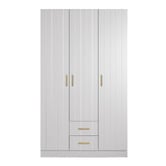 Capeview Interiors Flasco 3 Door 2 Drawer Wardrobe