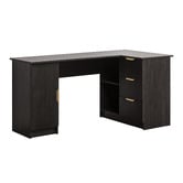 Capeview Interiors Michelin L-Shaped Desk with Pull Handles