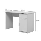 Capeview Interiors Bekston Desk with Pull Handles
