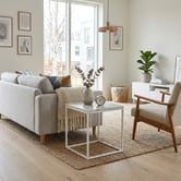 Capeview Interiors Korin Marble Side Table