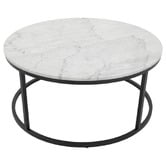 Capeview Interiors Kora Marble Coffee Table