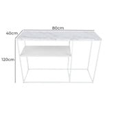 Capeview Interiors Kiara Marble Console Table