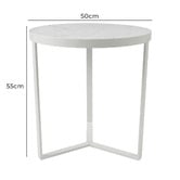 Capeview Interiors Kia Marble Side Table