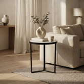 Nordvikka Kia Marble Side Table