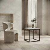 Nordvikka Korin Marble Side Table