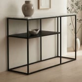 Nordvikka Kiara Marble Console Table