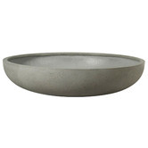 Garden Emporium Grey Urbancrete Low Bowl Planter