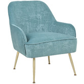 Albion Collection River Velvet Armchair