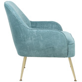 Albion Collection River Velvet Armchair