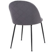 Albion Collection Zebrwoski Velvet Dining Chairs