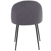 Albion Collection Zebrwoski Velvet Dining Chairs