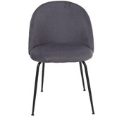 Albion Collection Zebrwoski Velvet Dining Chairs