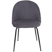 Albion Collection Zebrwoski Velvet Dining Chairs