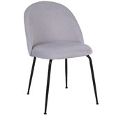 Albion Collection Zebrwoski Velvet Dining Chairs