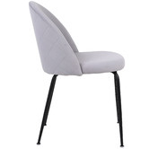 Albion Collection Zebrwoski Velvet Dining Chairs