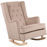 Albion Collection Keaton Velvet Rocking Armchair