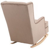 Albion Collection Keaton Velvet Rocking Armchair