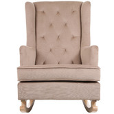 Albion Collection Keaton Velvet Rocking Armchair