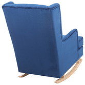 Albion Collection Keaton Velvet Rocking Armchair
