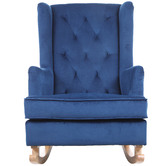 Albion Collection Keaton Velvet Rocking Armchair