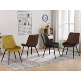Albion Collection Payton Velvet Dining Chairs
