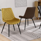 Albion Collection Payton Velvet Dining Chairs