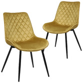 Albion Collection Payton Velvet Dining Chairs