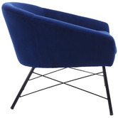 Albion Collection Relax Velvet Tub Chair