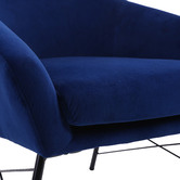 Albion Collection Relax Velvet Tub Chair