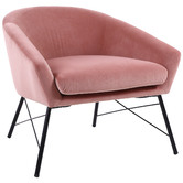 Albion Collection Relax Velvet Tub Chair