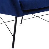Albion Collection Relax Velvet Tub Chair